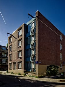 Social Housing neer the city centre of Amsterdam in 2025. Part of the 'Unbeautiful Amsterdam Project'