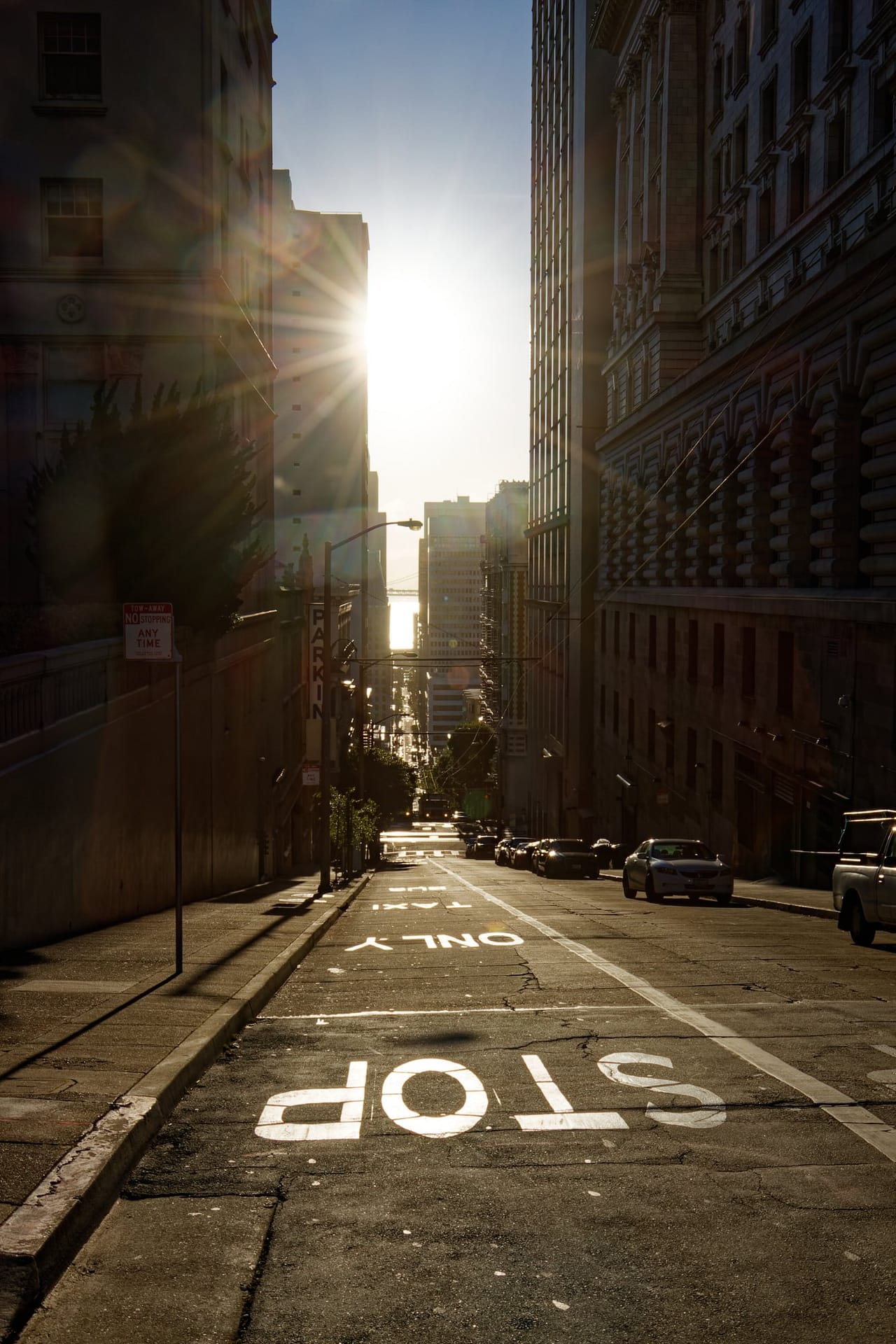 A snapshot of a San Francisco street in 2016