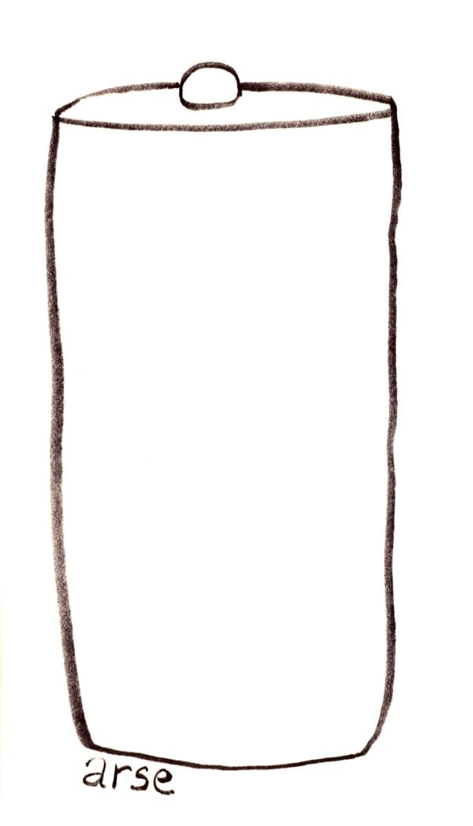 Sketches - Containers: Arse, 2010