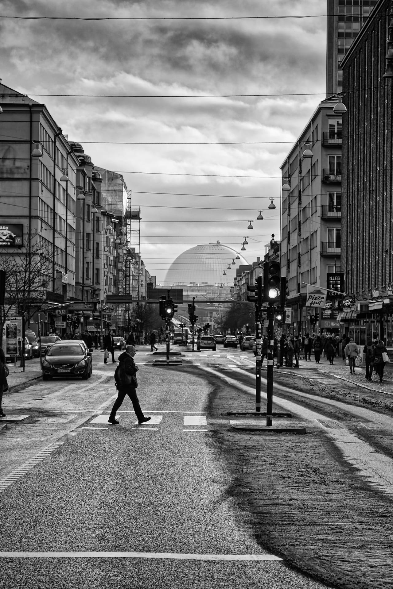 The Avicii Arena, previously known as the Ericsson Globe, located in Stockholm in 2015